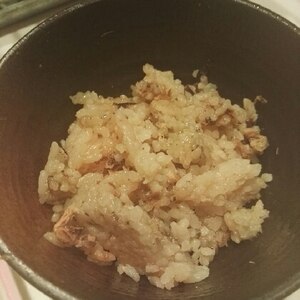 えのき茸とツナ缶の炊き込みご飯